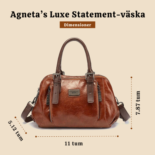 Agneta’s Luxe Statement | Läderväska