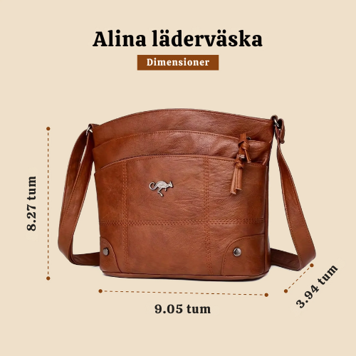 Alina läderväska | Astrid’s signaturdesign